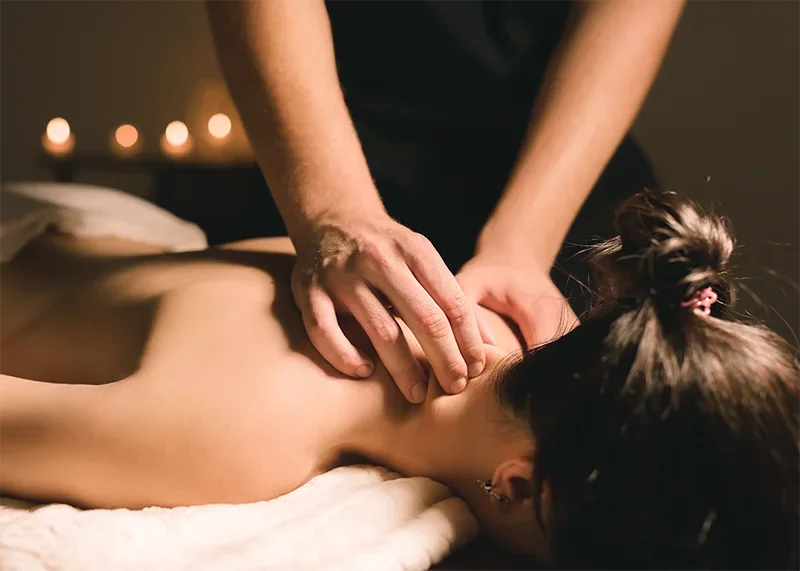 BeWell Chiropractic Woman getting massage
