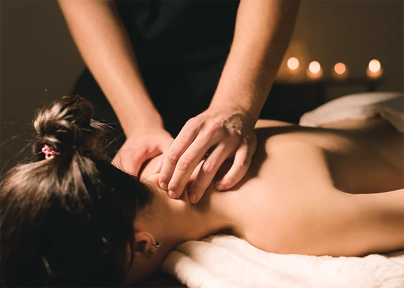 BeWell Chiropractic Woman getting massage