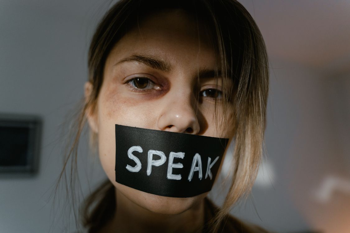 Woman with aphasia