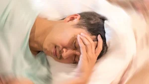 Dizzy in bed